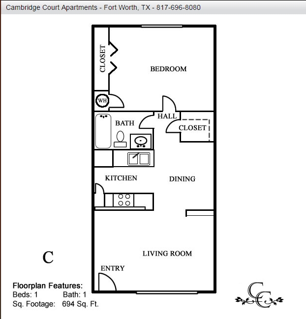 Floorplan - Cambridge Court