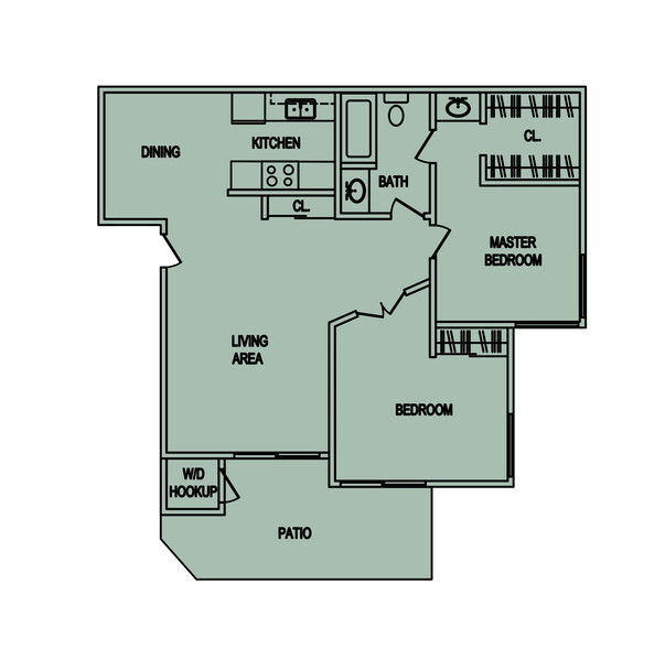 Floorplan - Meadowood Apartments