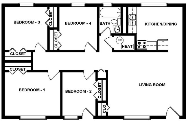 Floorplan - Springhill Apartments