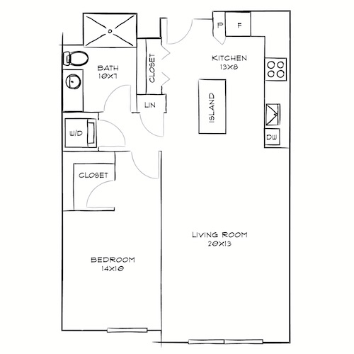 Floorplan - Indigo Apartments