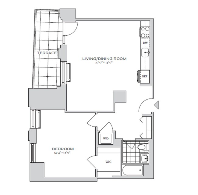 Floorplan - 70 Pine Apartments