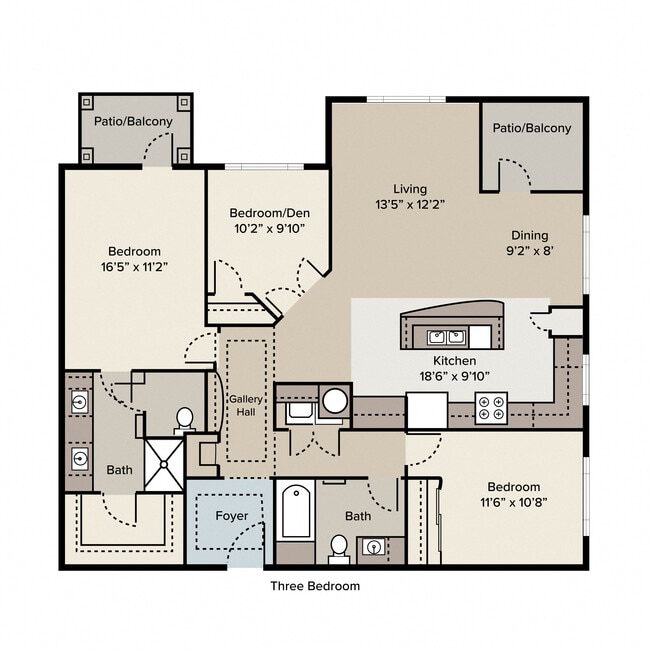 Floorplan - Tortuga Pointe by ARIUM