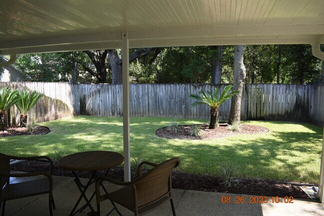 Back yard - 3126 Station Ct