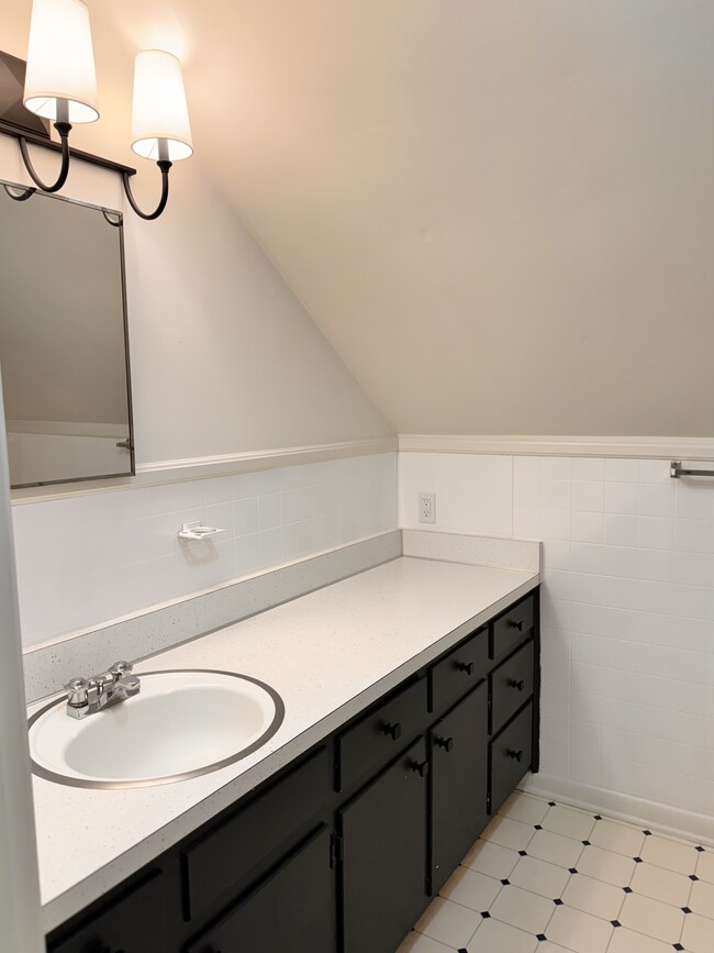 Upstairs full bath, shower only - 3800 Auburn Ln