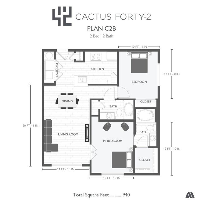 Floorplan - Cactus Forty-2