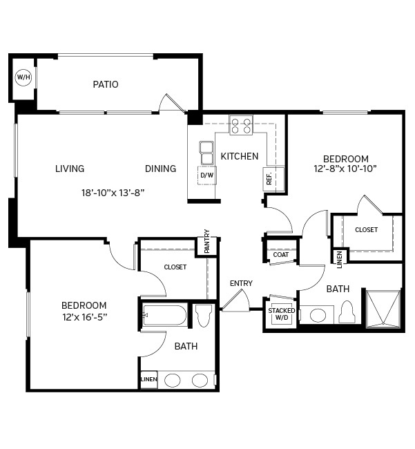 Floorplan - Azulon at Mesa Verde, a 55+ Apartment Comm...