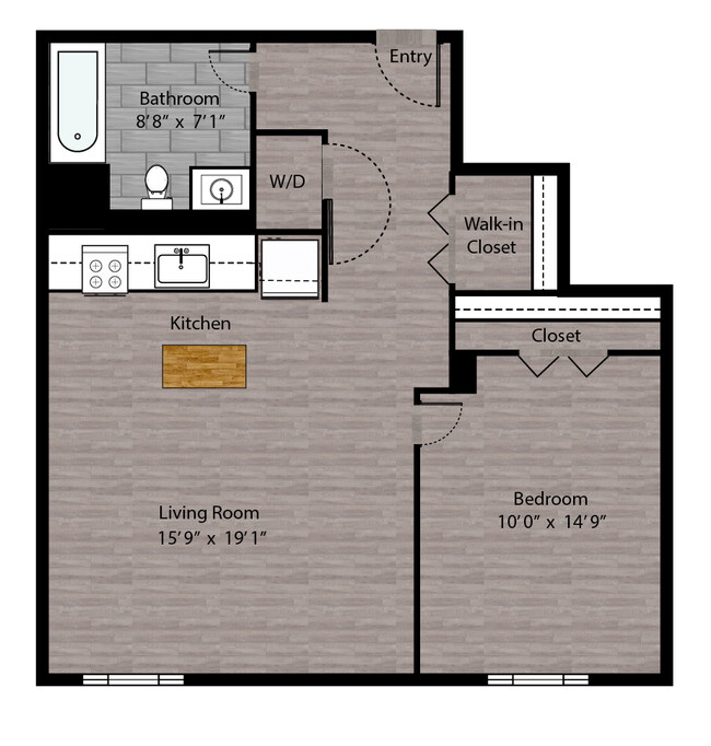 Floorplan - Wrigleyville Lofts