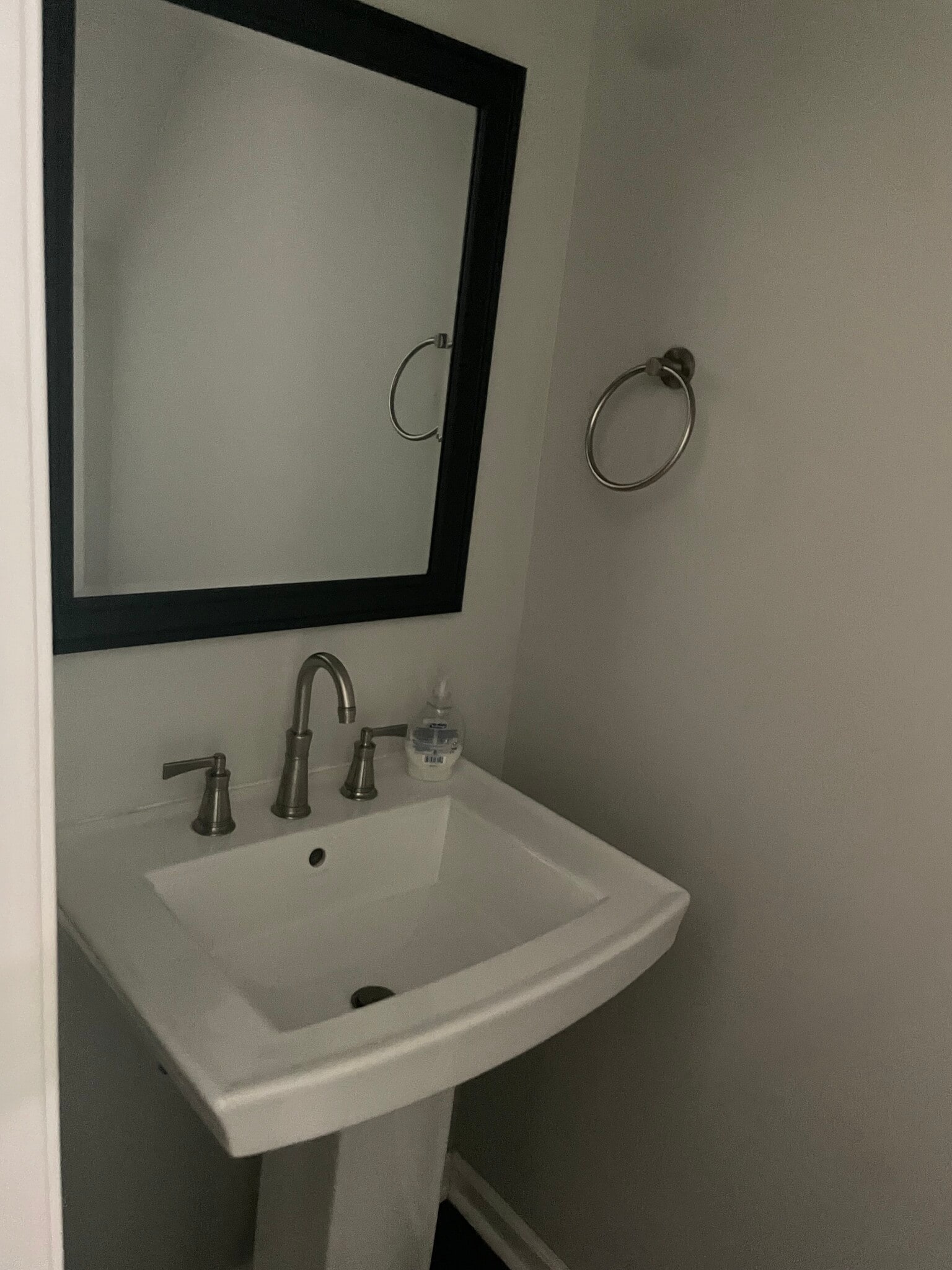 1/2 restroom downstairs - 109 Friar Ln