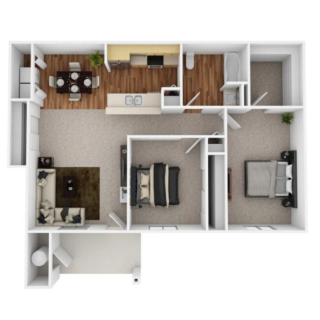 2 Bedroom 1 Bath 928 - Madrean Vista