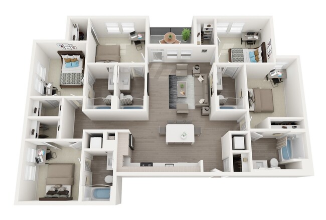 Sterling 5th Street E1 Floor Plan - Sterling 5th Street