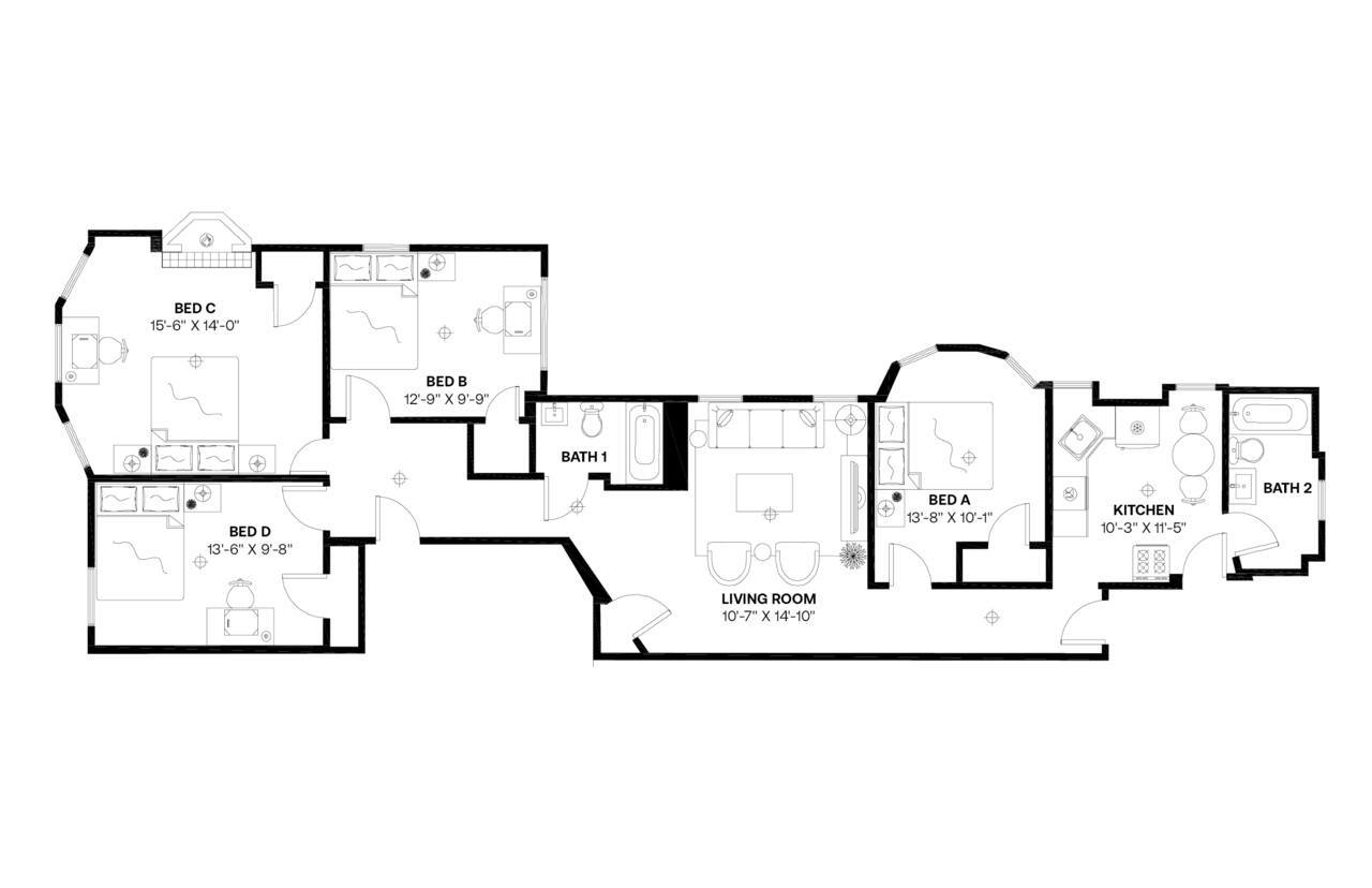 Building Photo - Room in Shared 4 bed/2 bath home