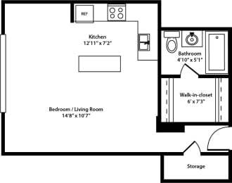 Floorplan - Archer Tower