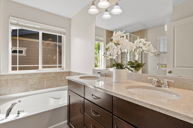 Luxury 5-piece Master Bathroom - 10879 E 28th Pl