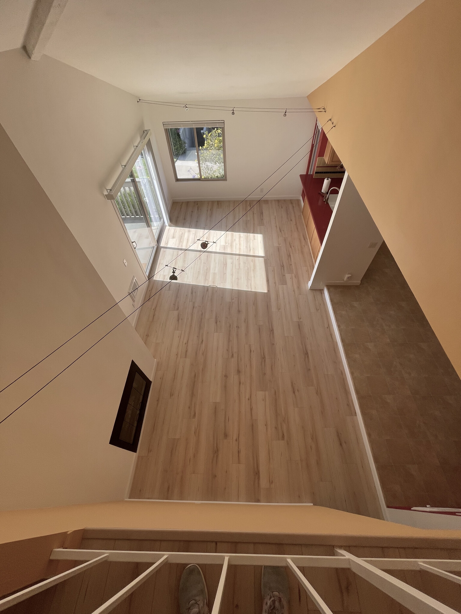 Loft Overlook to Living Area - 3029 Harbor Blvd