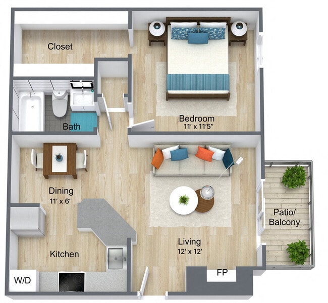 Floorplan - Bellevue West