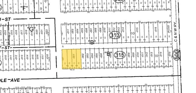 Plat Map - 4660 W Maypole Ave