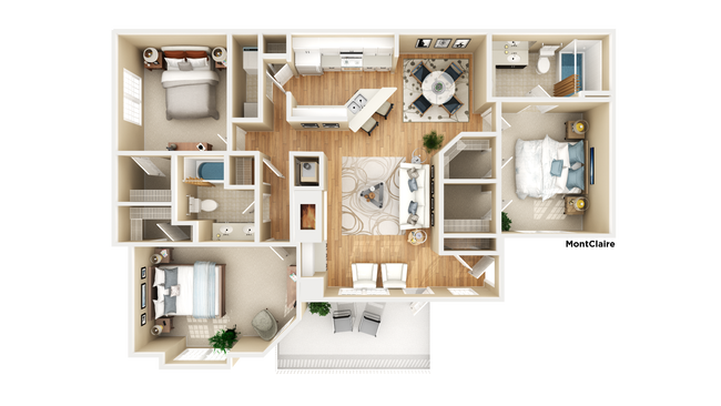 Floorplan - The Mill at Chastain