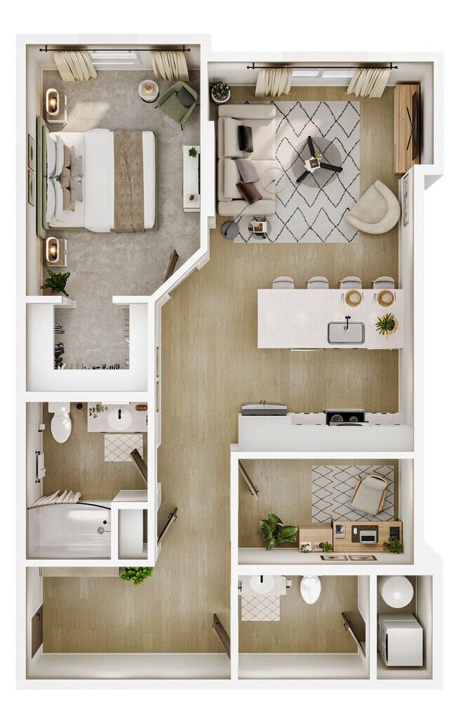 Building Photo - Renting Now for April 2025! Spacious 1 Bed...