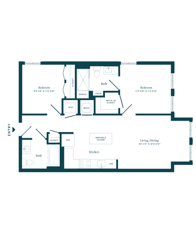 Floorplan - The Lockwood