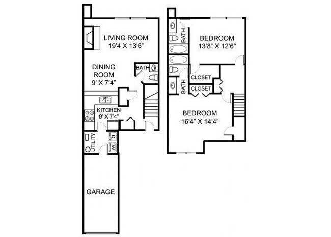 Floorplan - Kensington Grove Apartments