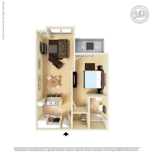 Floorplan - Oak Park (South Bldg)