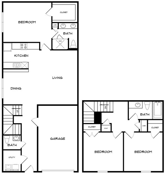Floorplan - SETTLERS TRAIL APARTMENTS