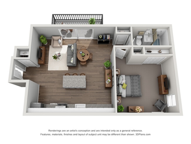 Floorplan - Mountain Lane Apartments