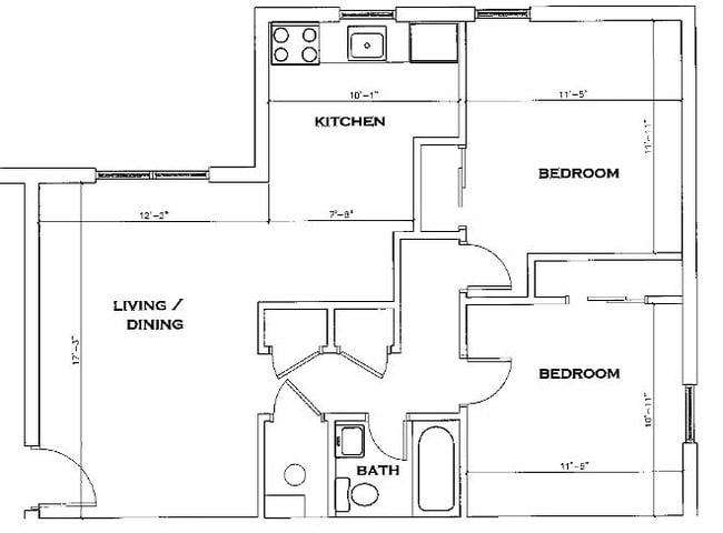 Two Bedroom - Lincoln Crossing