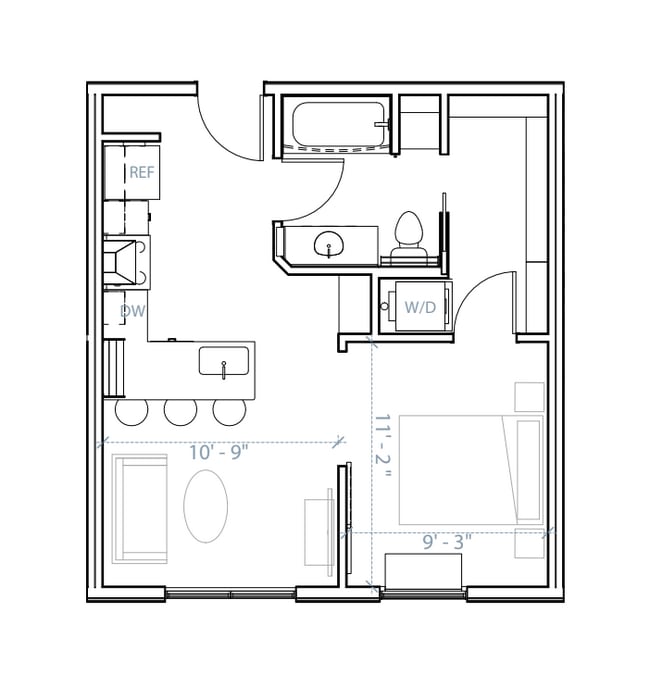 Floorplan - Solhavn / Soltva / NoLo Flats