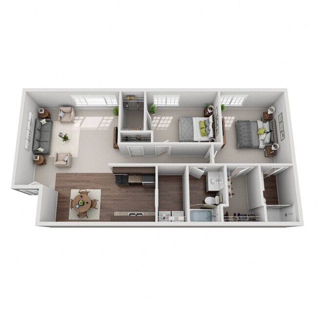 Floorplan - Beacon Lake Apartments