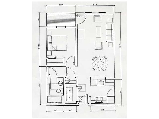 1BR/1BA - City Center