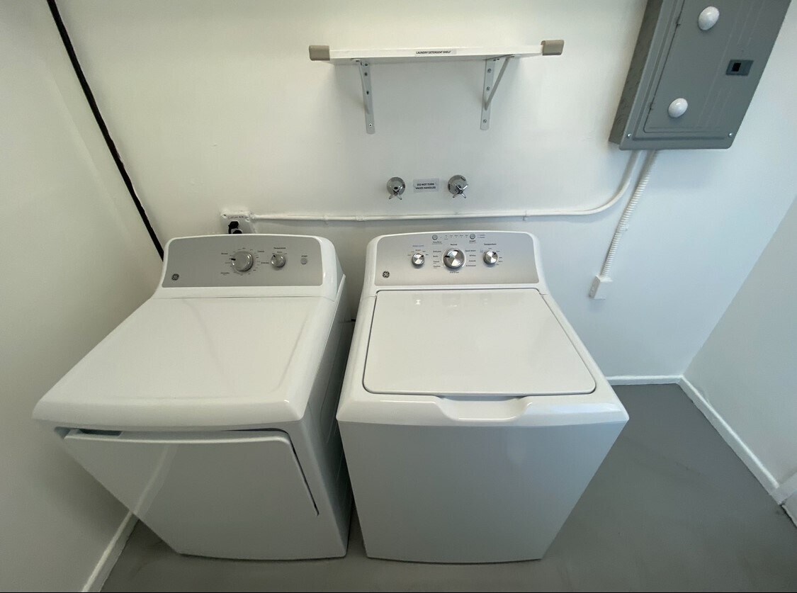 new washer and dryer - 155 Rochester St