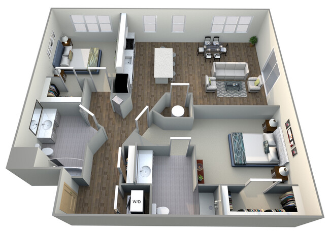 Floorplan - The Huntington