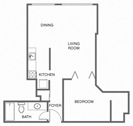 Floorplan - Marina Cove Apartments