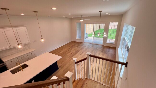 OVER VIEW DINING/LIVING AREA - 5316 East Side Ave