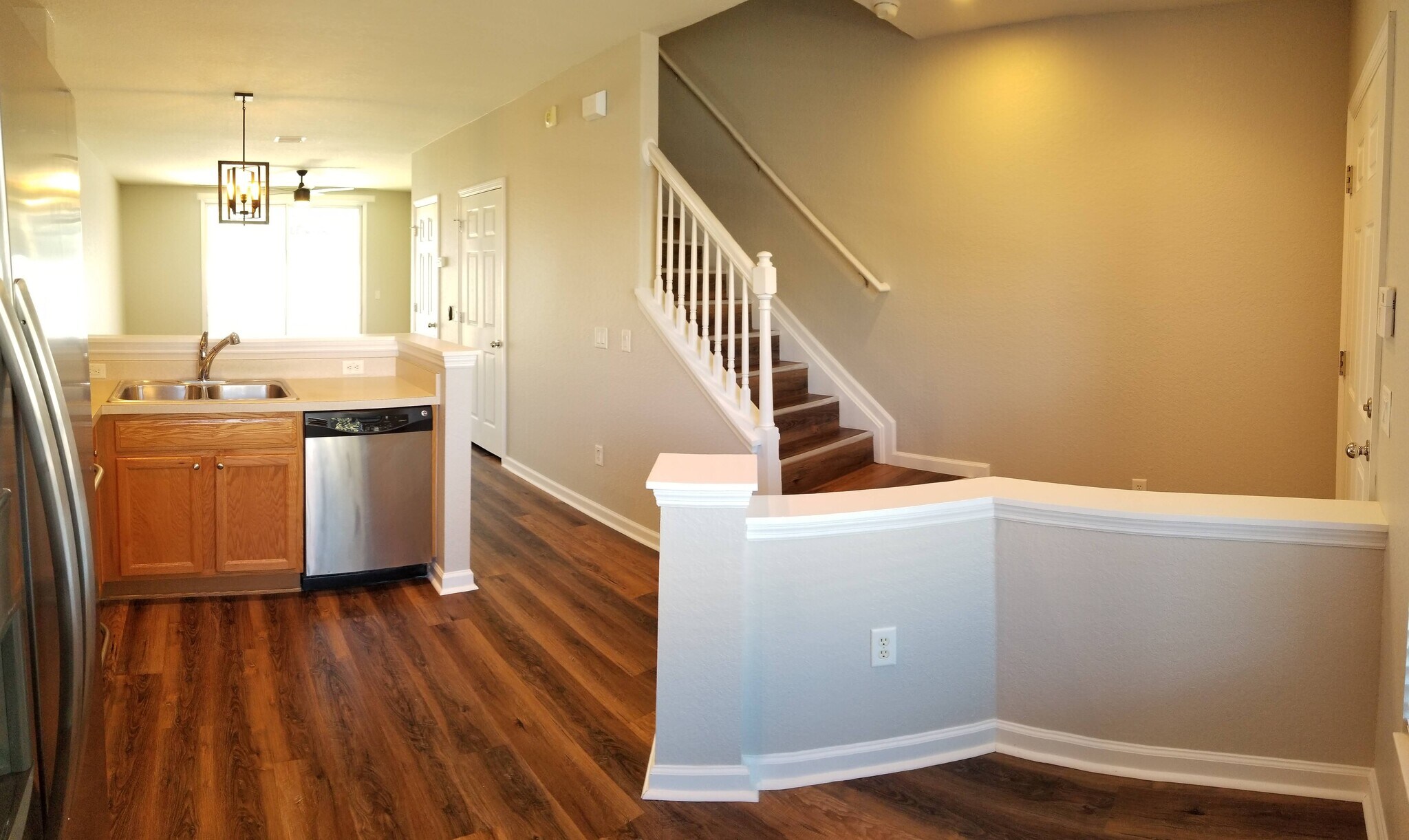 Breakfast nook/staircase - 4490 SW 49th Ave