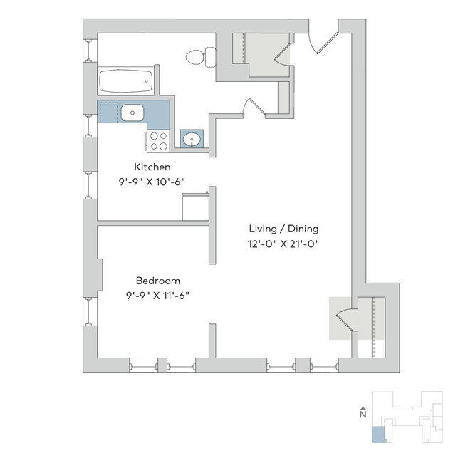 Floorplan - Del Monte