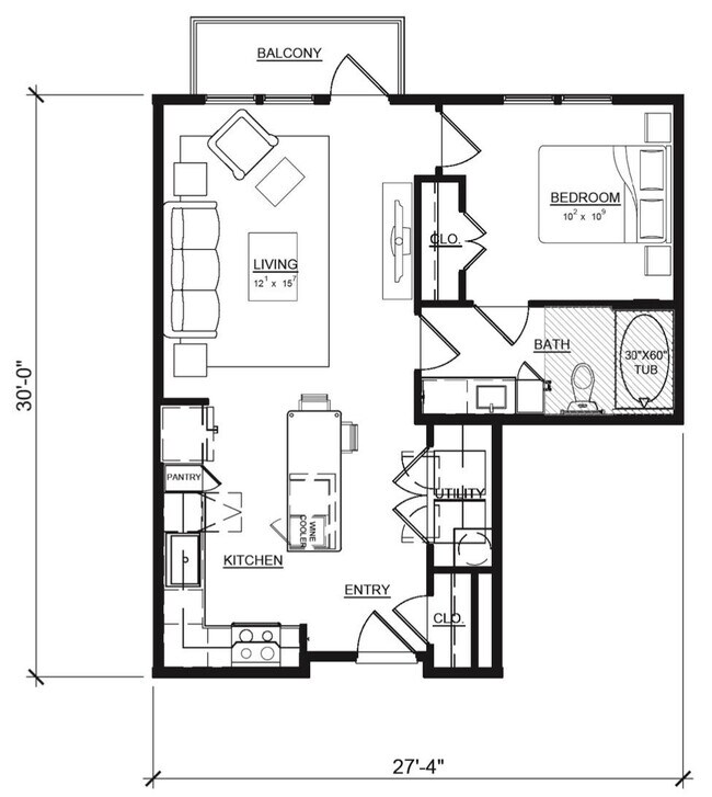 Floorplan - Magnolia Scofield Ridge