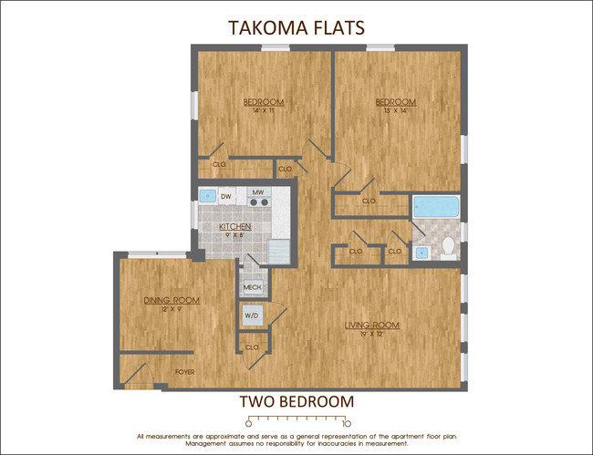 Floorplan - Takoma Flats