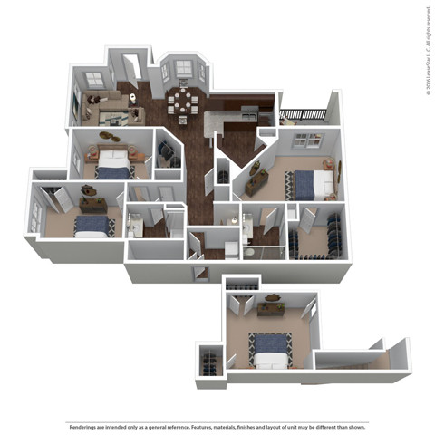 Floorplan - Avenues at Tuscan Lakes