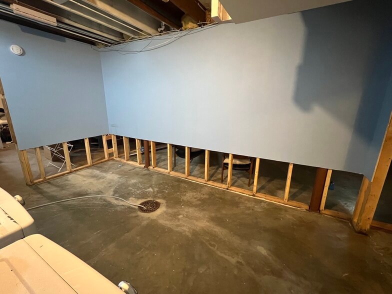 Drywall currently being repaired, space for storage if needed - 2113 N Sherman Ave