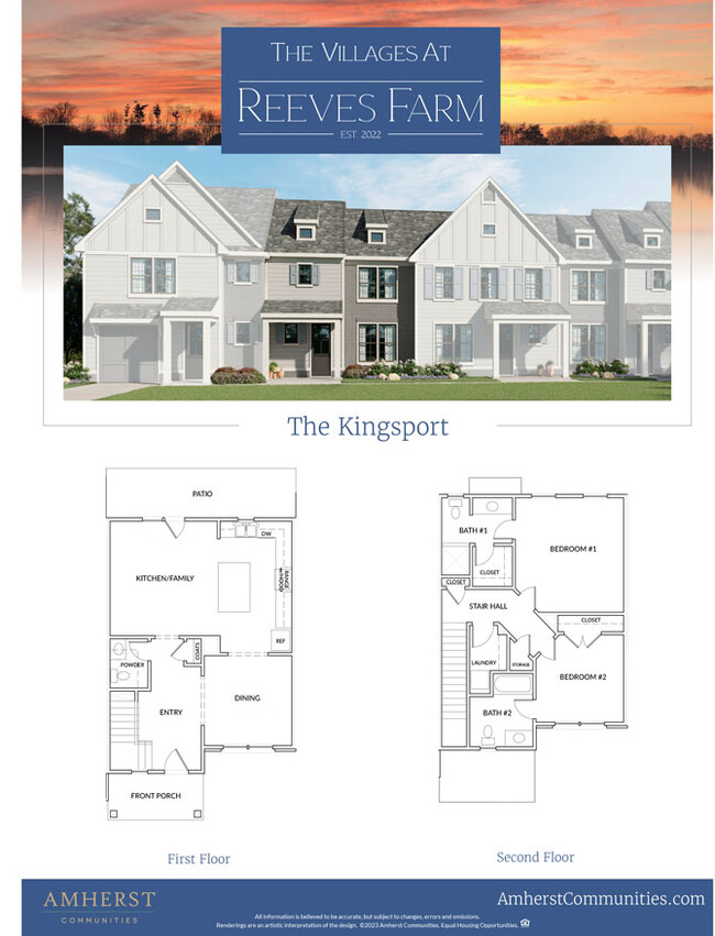 Floorplan - Villages at Reeves Farm