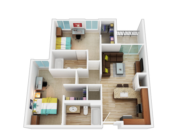 Floorplan - La Pointe