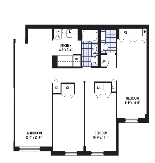 2BR/2BA - Stevenson Commons