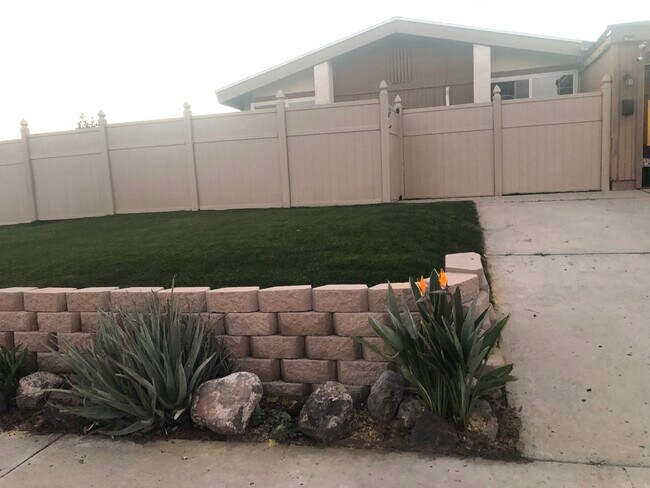 Front of House on corner lot - 9310 Dempster Dr