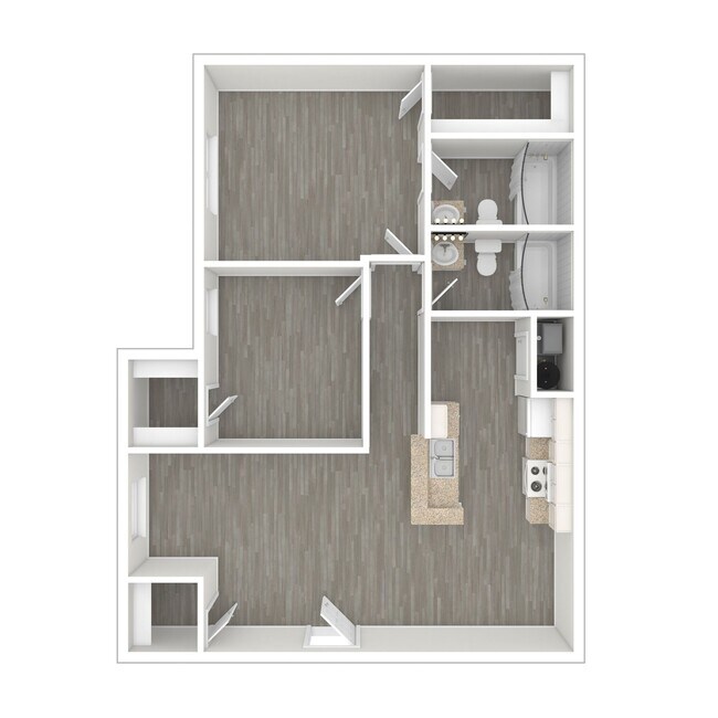 Floorplan - Stonewall Apartments