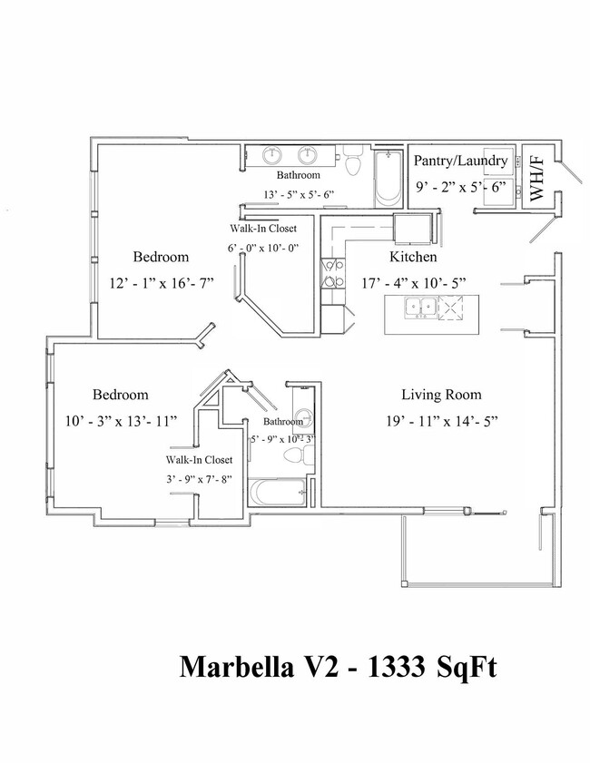 Floorplan - Parkview Apartments