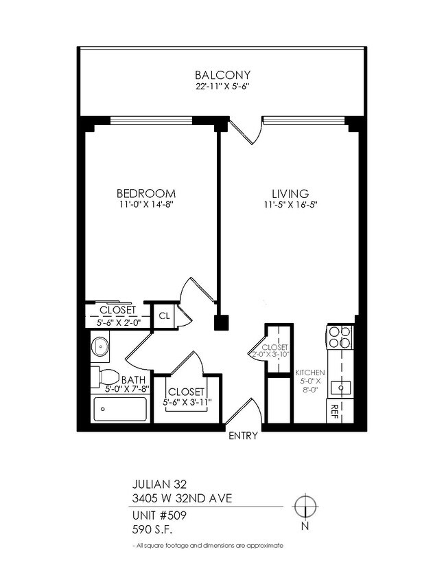 Floorplan - Julian32 at Highlands Square