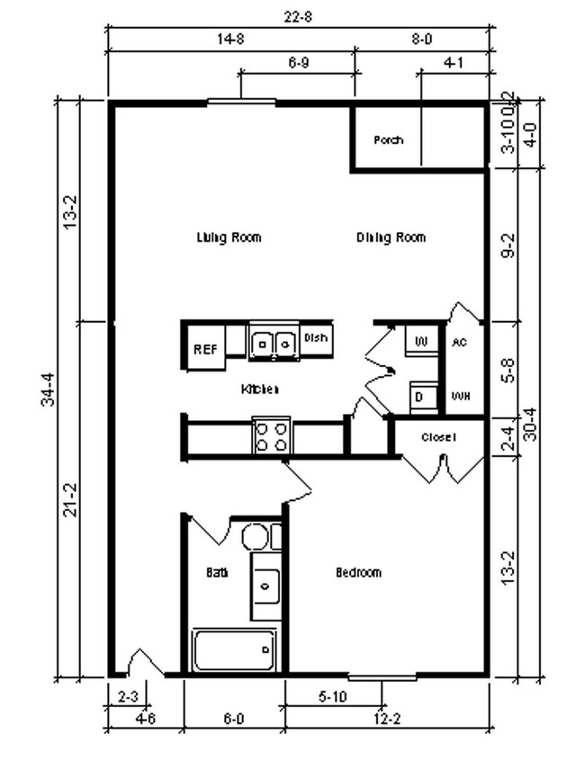 1BR/1BA - Cypress Gardens