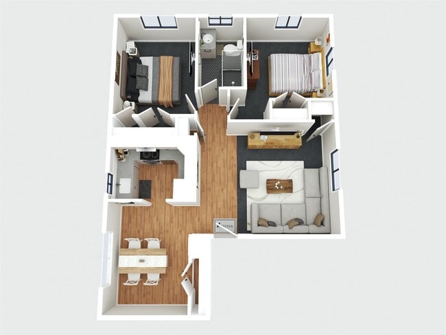 Floorplan - The Roosevelt Apartments